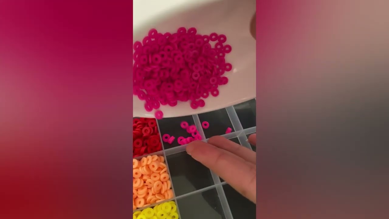 COME ORGANIZE MY NEW BEADS WITH ME✨ASMR🎧