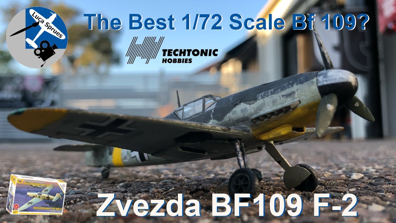 Zvezda 1/72 Scale Bf109 F2 Build and  Review - The Best Me109 I Have Ever Built?