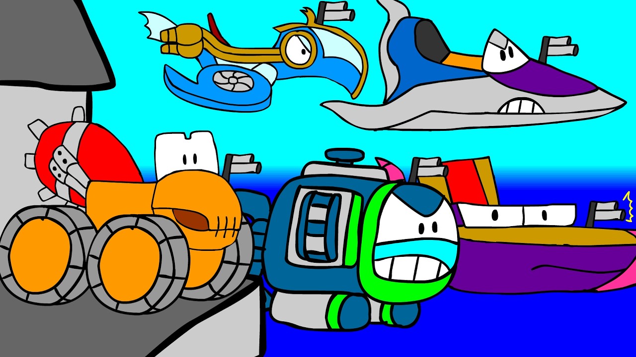 Skyxar (Skylanders parodying Pixar) - Day 12. Cars 2