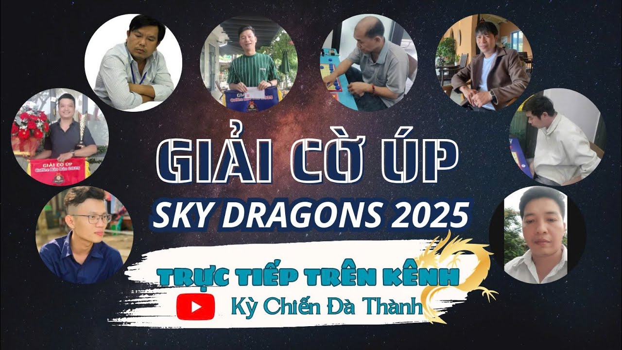 Vòng 3 (nhánh thua) giải cờ úp Sky Dragons - Nguyễn Hoàng Trung vs Phan Thanh Giản. 10p5s chạm 6.