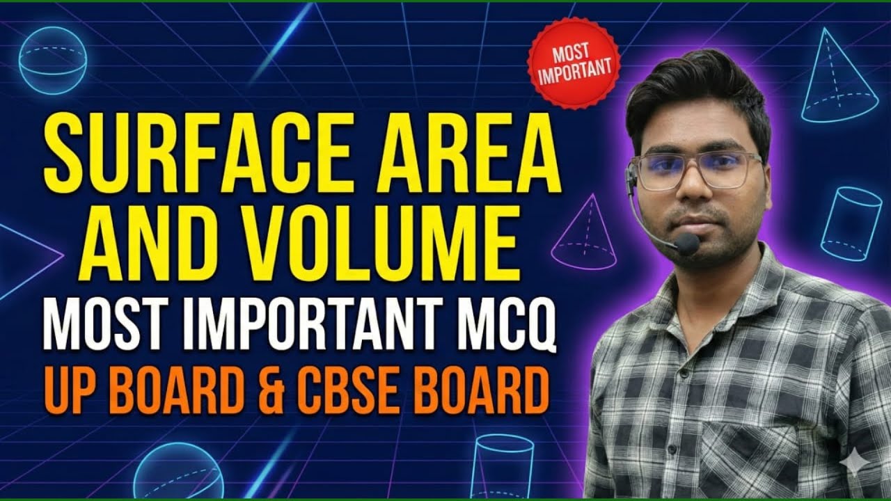 Class 10th Surface Areas and Volumes One Shot 🔥 | Class 10 Maths Chapter 12 |BY DS SIR