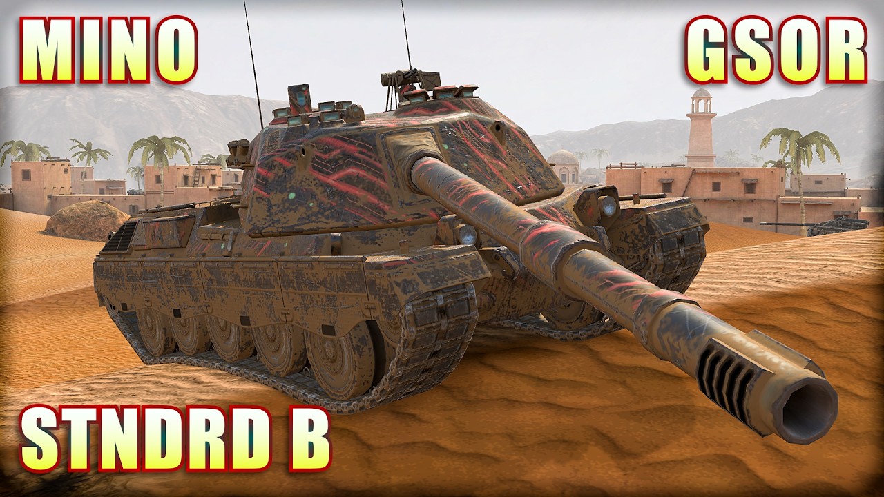 MINOTAURO ● GSOR ● STANDARD B | World of Tanks Blitz Replays