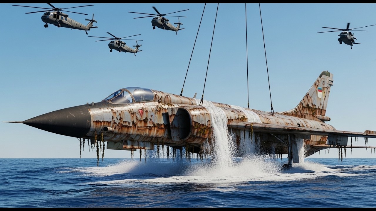 We Salvaged an Old $2,700 F105 Thunderchief and Restored it to $600 Million! ✈️🔥🛠️