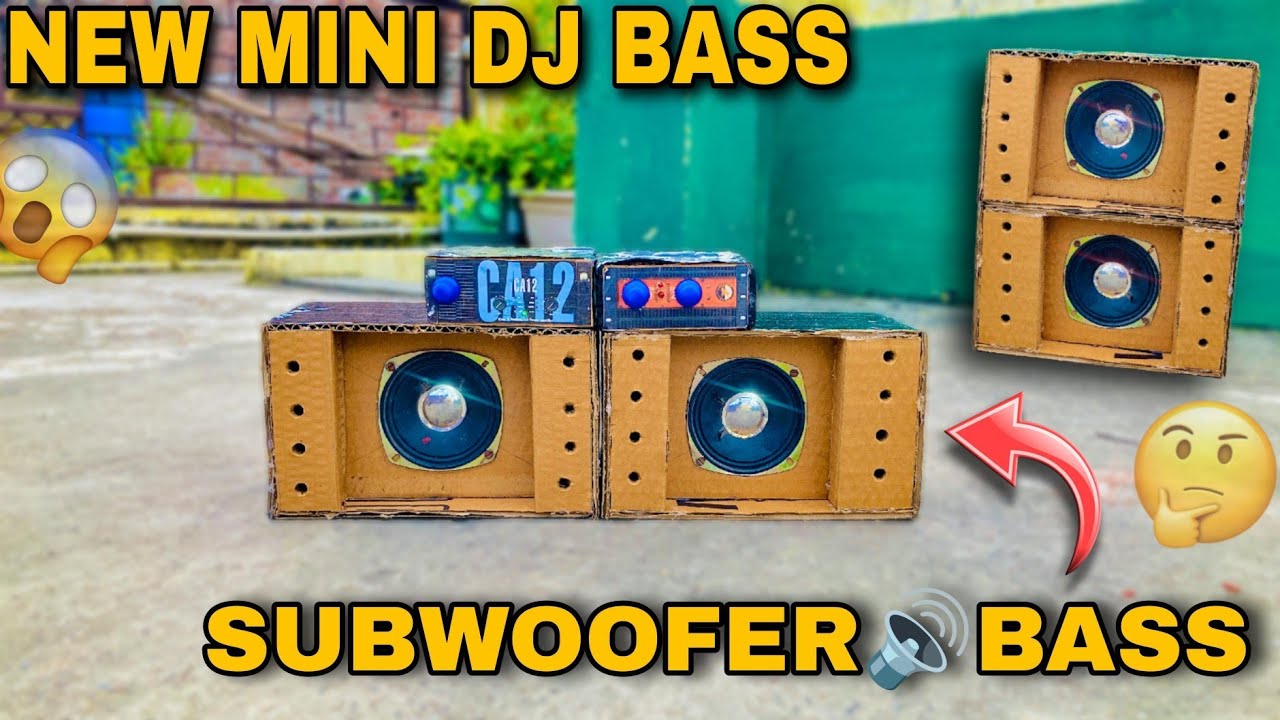 Unlock the Beat: DIY Mini DJ Bass Speaker - Tips & Tricks for Building Your Own Track Bass Speaker!