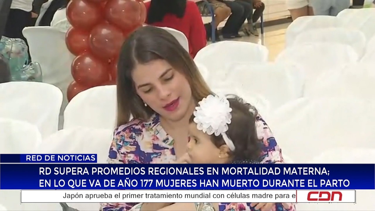RD supera promedios regionales en mortalidad materna