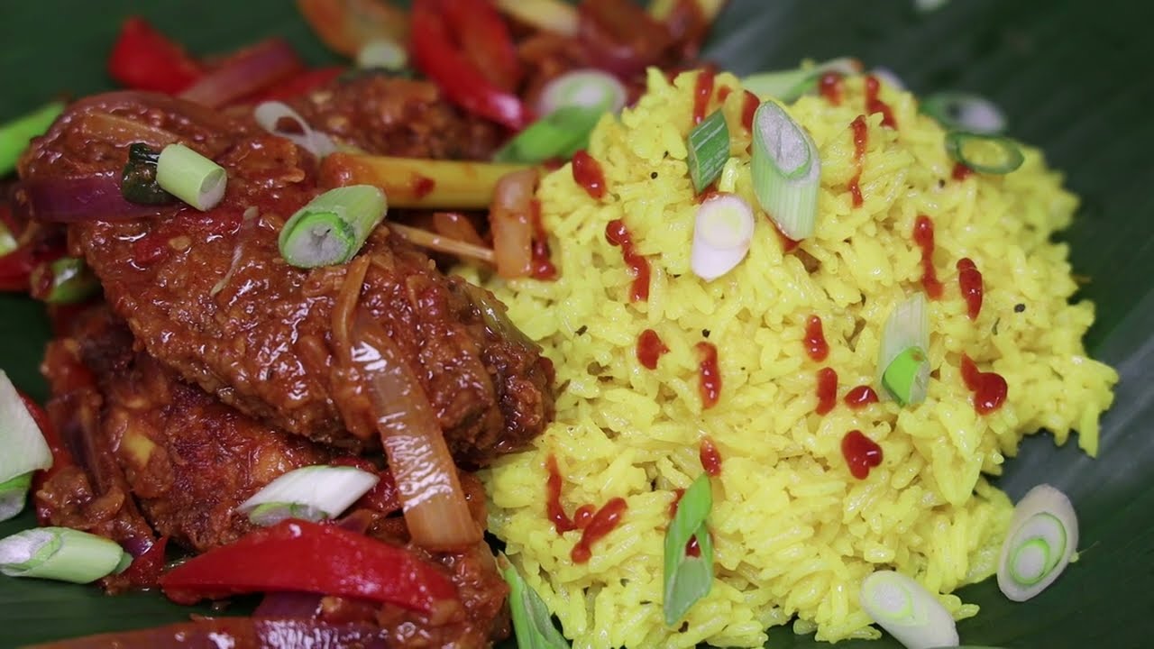 Amazing Coconut Turmeric Rice / Nasi Kuning ( Instant Pot )- Episode 2121