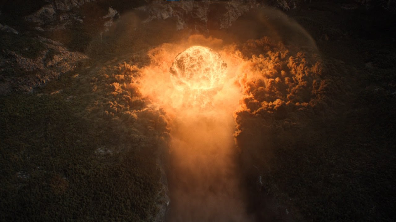 The gorge is destroyed Clip - Final Scenes | The Gorge 2025