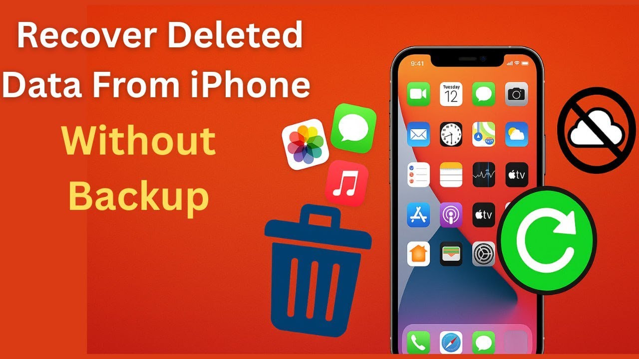 How to Recover Deleted/Lost Data From iPhone Without Backup | Best iPhone Data Recovery Software