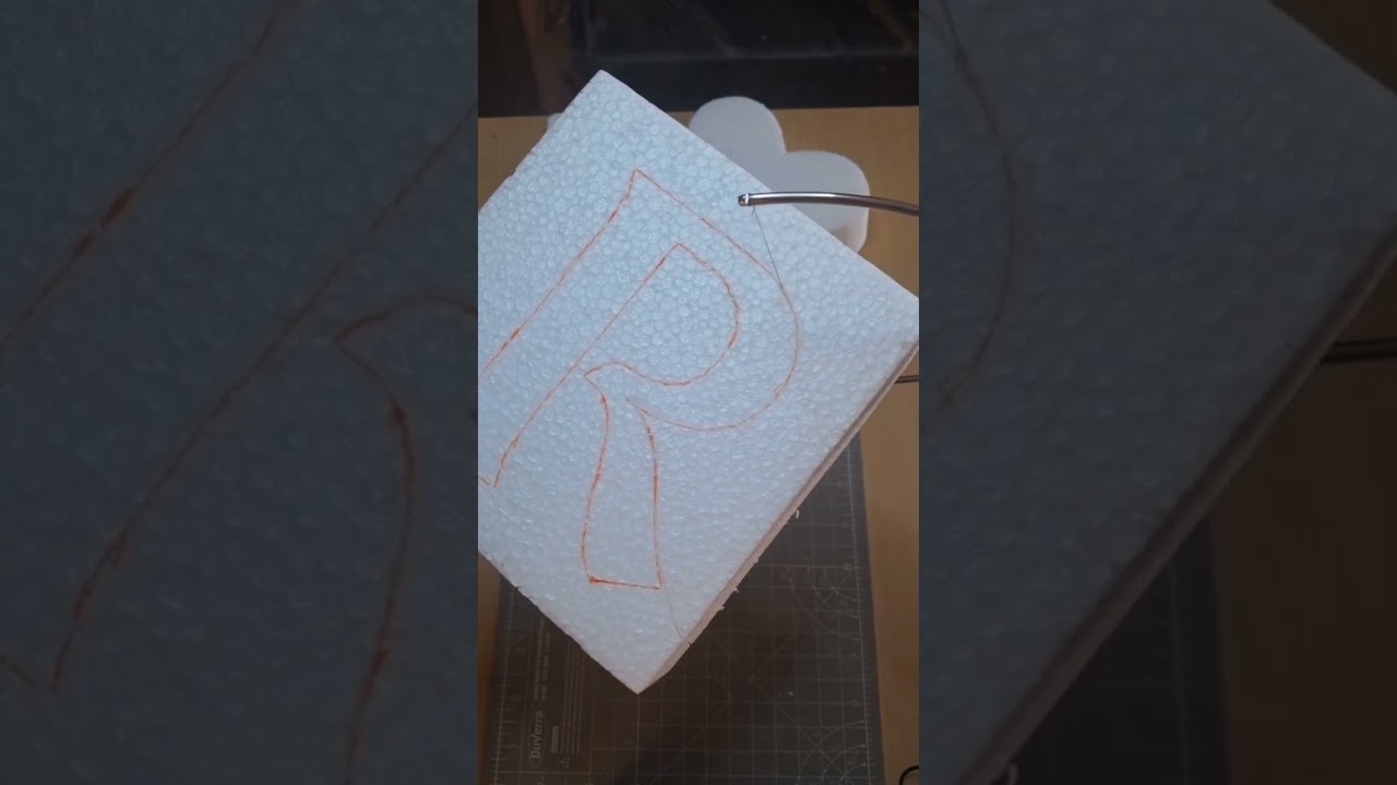 Alat pemotong styrofoam atau gabus #styrofoam #pemotonggabus #pemotongstyrofoam #viralshorts