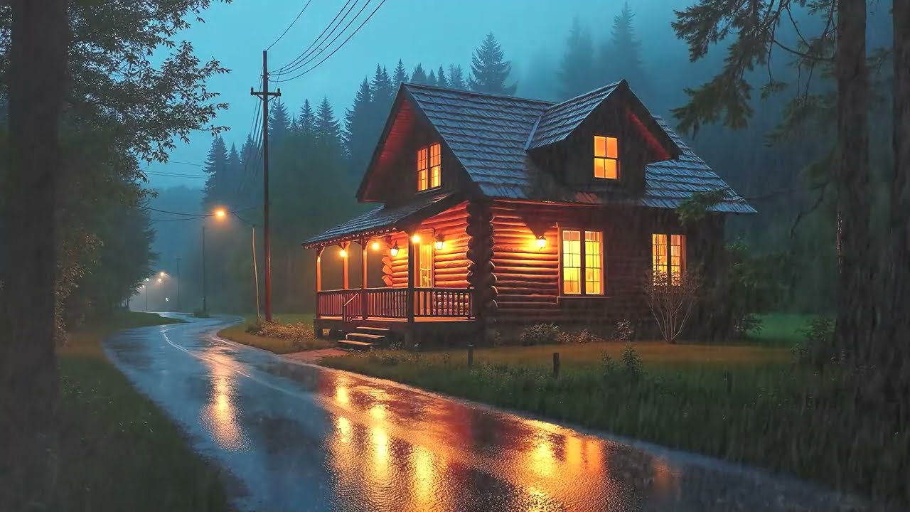 10 Hour Rain Sound for Study, Sleep & Deep Relaxation