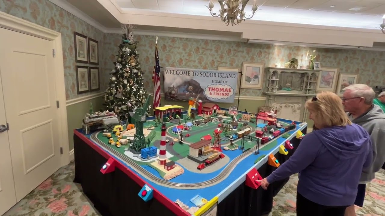 Model Train Show (full Video) @ The Villages Florida 