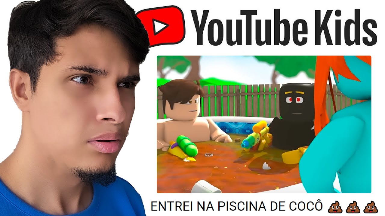 Eu Entrei Escondido no Youtube KIDS