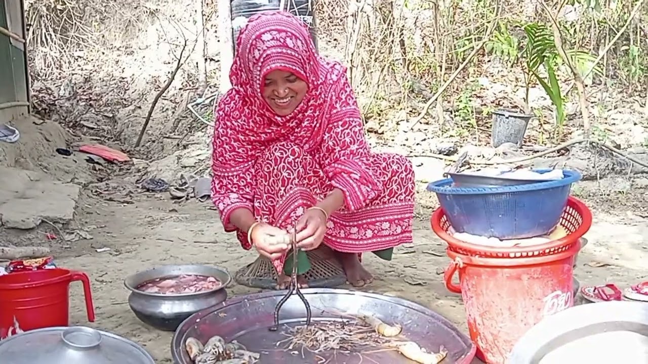 সাথী আপুর শশুর বাড়ির সবাই  কে দাওয়াত দিল 