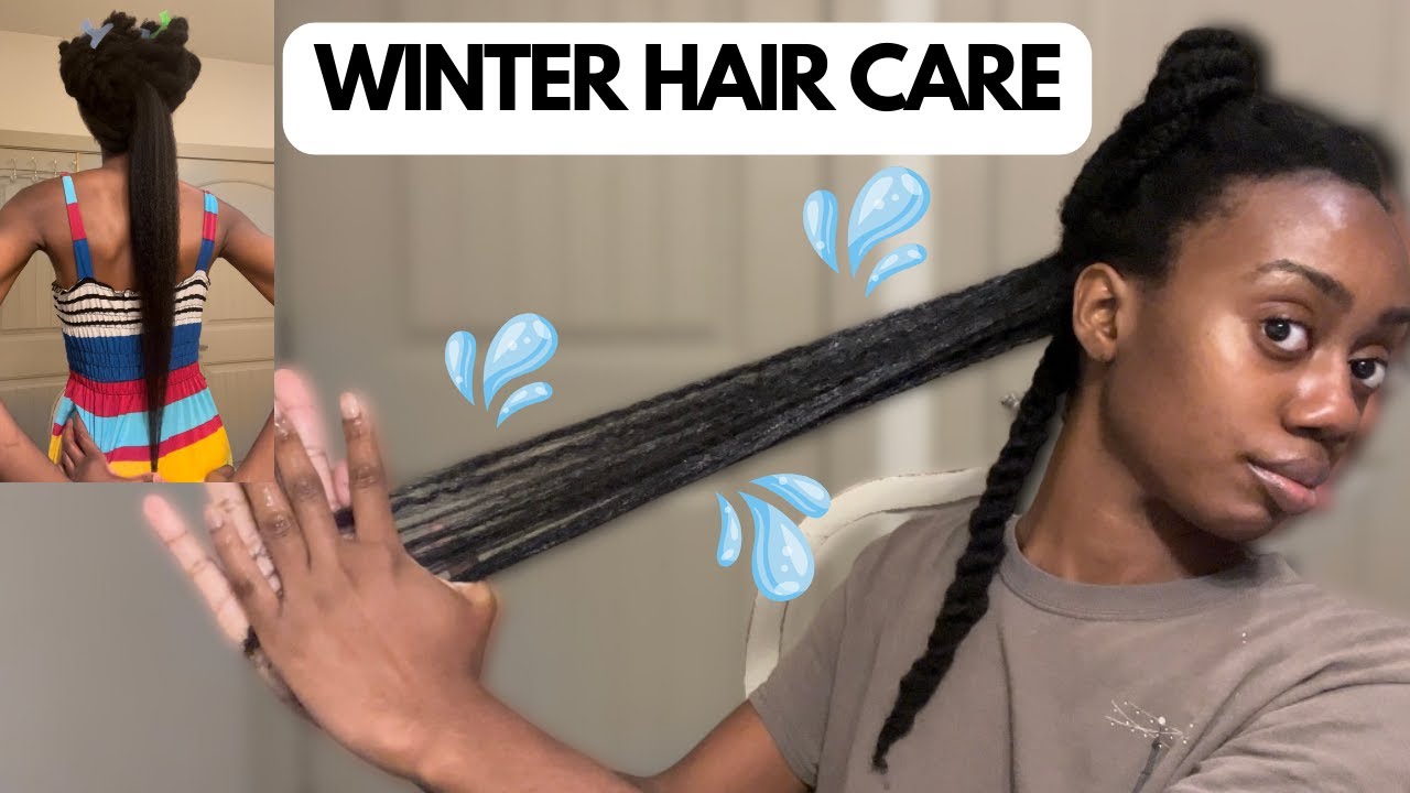 The ULTIMATE Winter Moisture Routine For THICK, LONG Type 4 Natural Hair