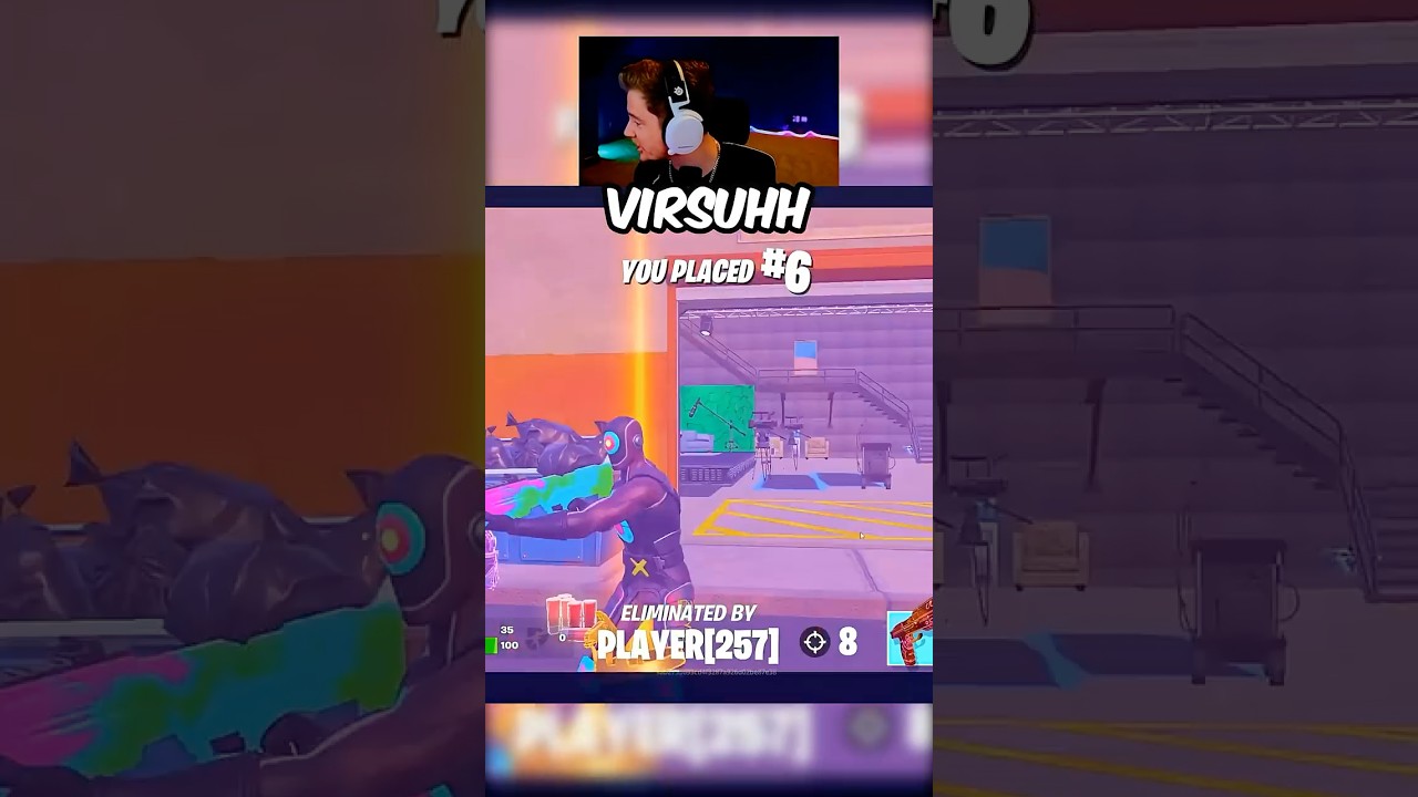 Virsuhh против SavageMike 😱 #fortnite #gaming