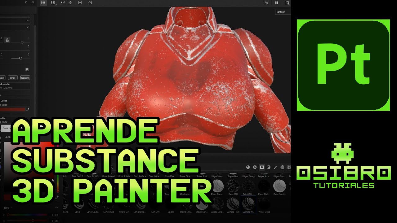 🟢TODO lo que necesitas para APRENDER SUBSTANCE 3d PAINTER 👩🏻&zwj;🎨❗