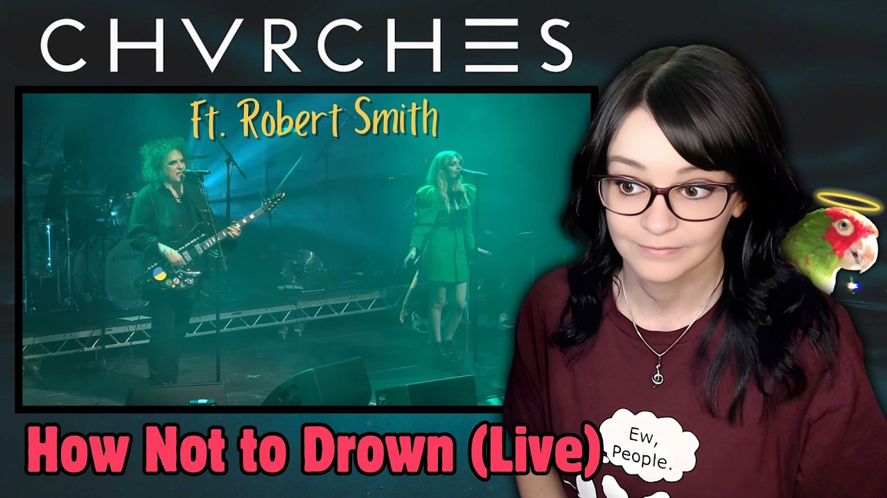 Chvrches ft. Robert Smith - How Not to Drown (Live) | REACTION | First Time Hearing