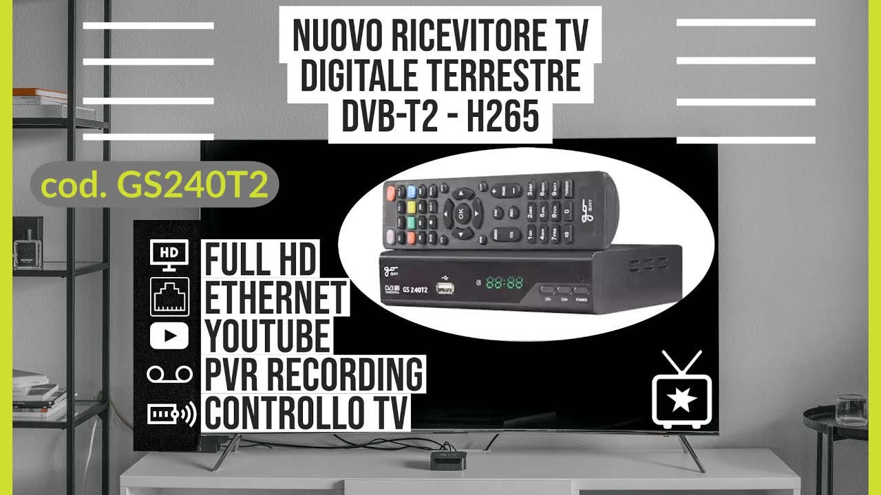 Ricevitore TV digitale terrestre DVB-T2 - ATTENZIONE: di Futura Elettronica