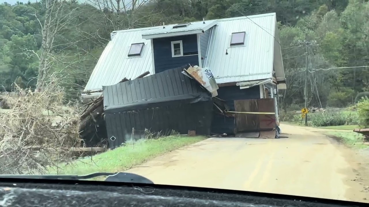 The Destruction of Hurricane Helene, Watauga County, Boone, N.C. September 2024