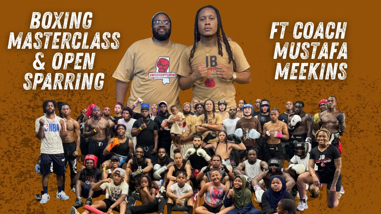Boxing Masterclass & Open Sparring Feat Coach Mustafa Meekins - Full Vlog