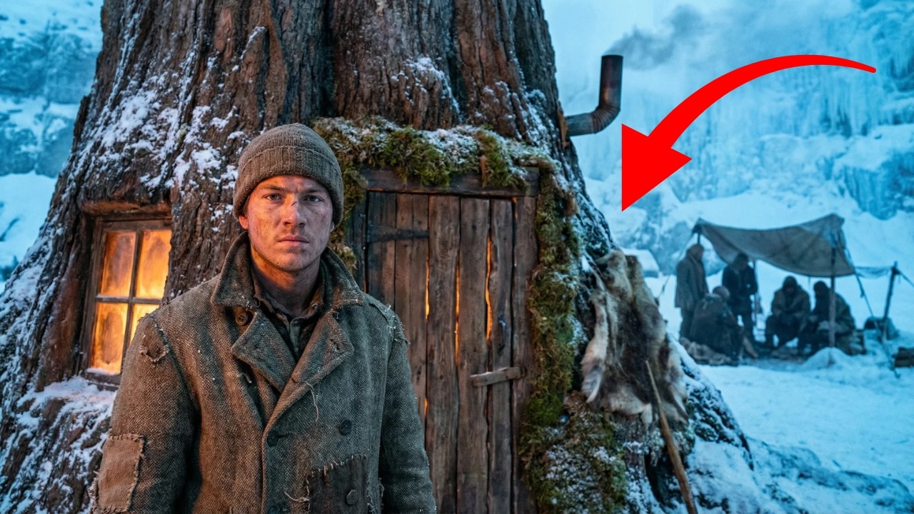 Thrown Out at 17, He Built a Cabin Inside a Hollow Tree—40° Warmer Than Outside