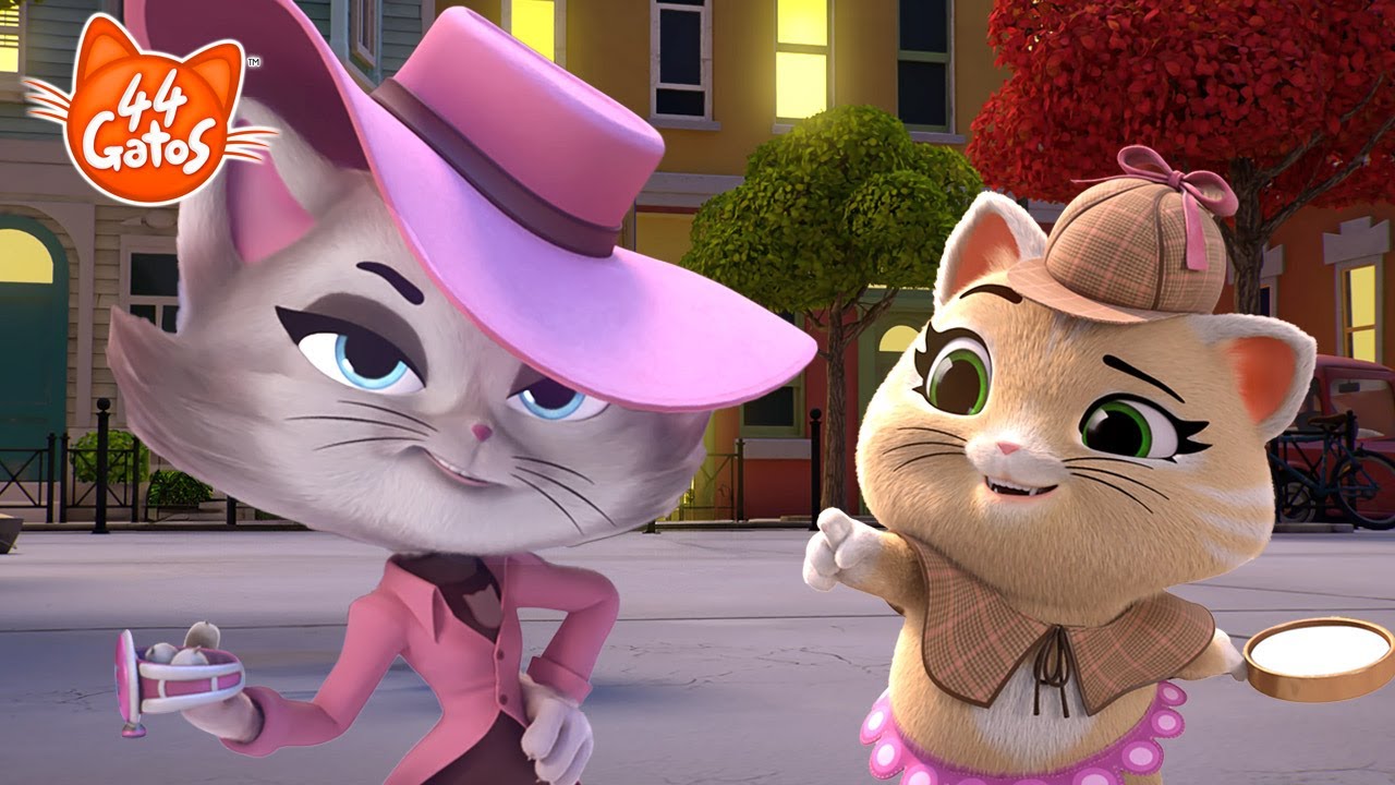 44 Gatos | Latinoamérica | 30 MIN | Blondie y Detective Pilou | Gatitas geniales en misión