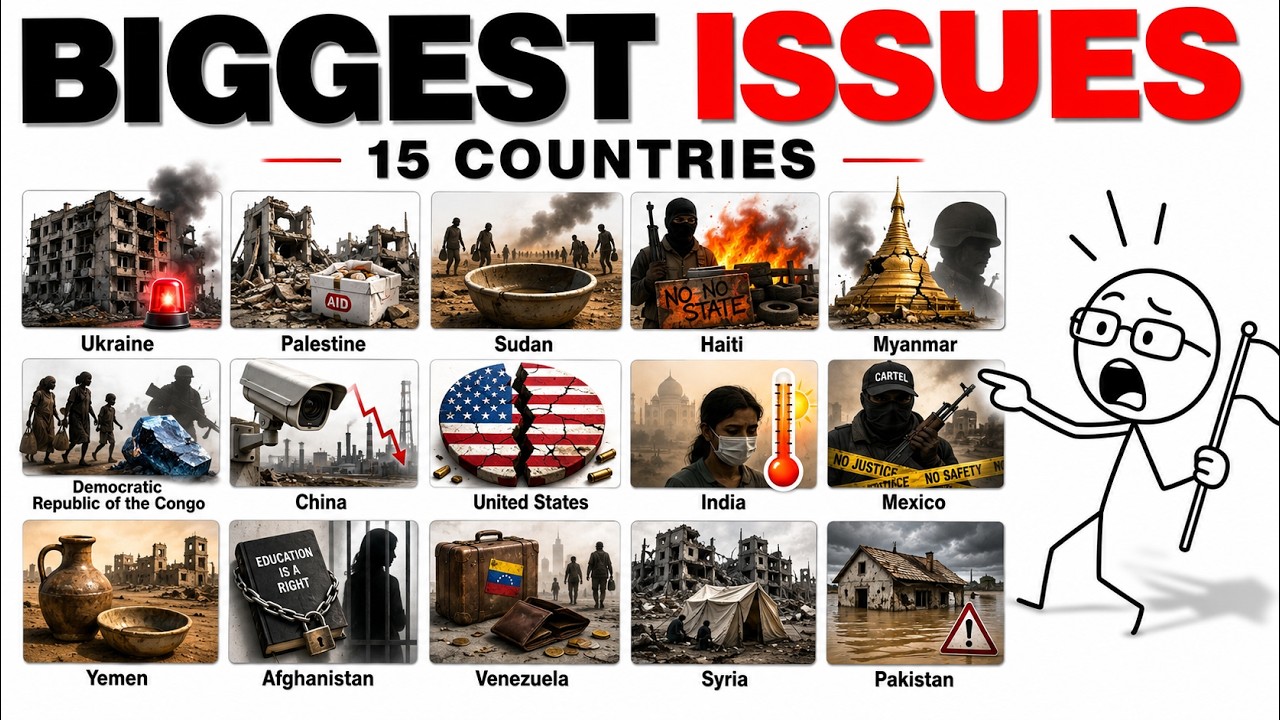 15 Countries That Are in Serious Trouble Right Now!