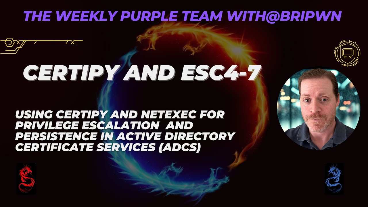 Certipy Deep Dive — Escalating via AD CS with ESC4–ESC7