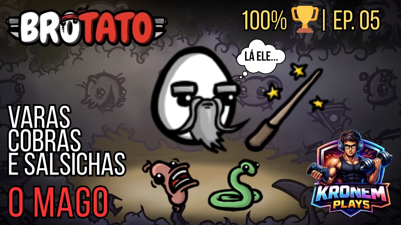 BROTATO - O poderoso MAGO vs Perigo 4, quem VENCE? | 100% ACHIEVEMENTS - EP. 05