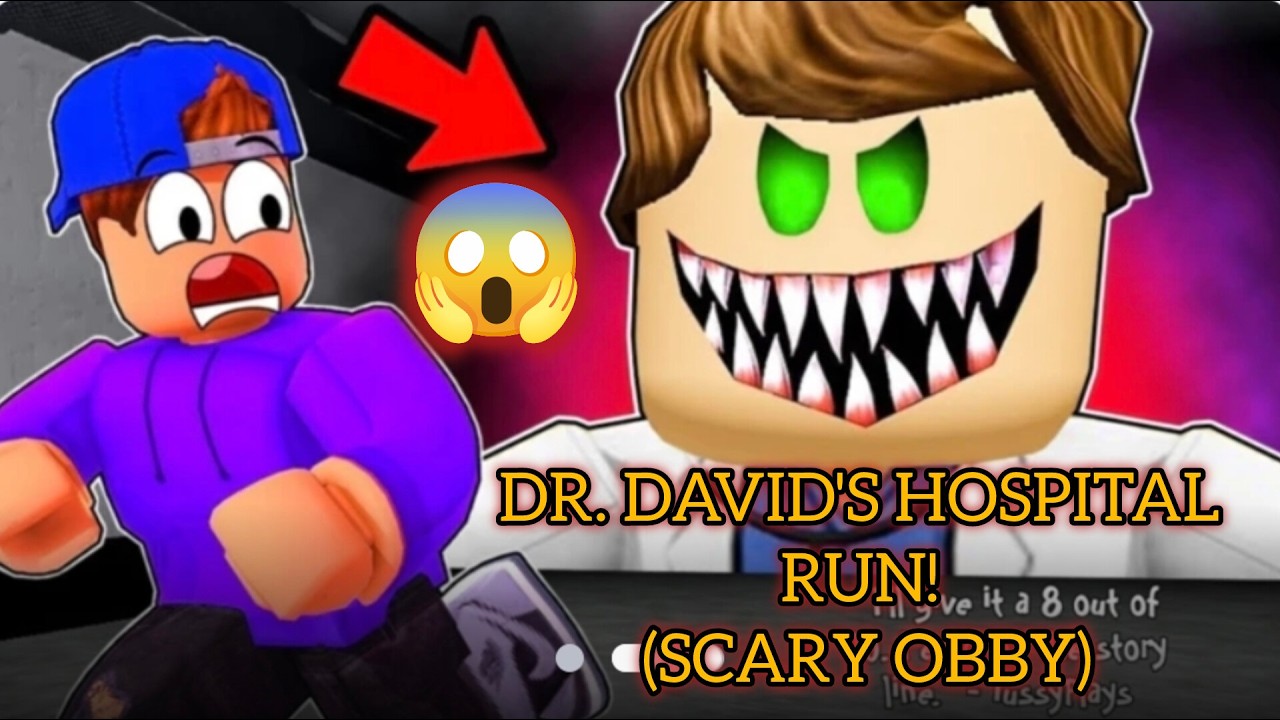 I Entered Dr David's Hospital… BIG MISTAKE 😨#roblox #obby #robloxgames