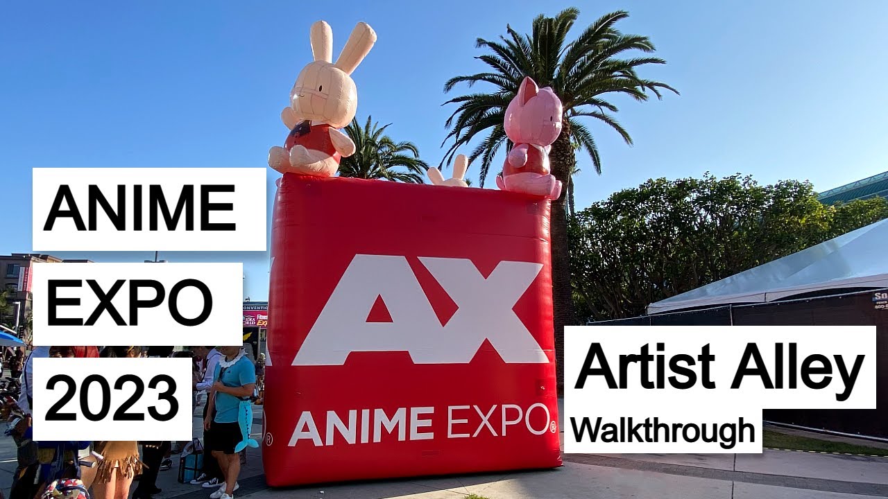 Explore a Treasure Trove of Handmade Creations - Anime Expo 2023 Artist Alley Walkthrough