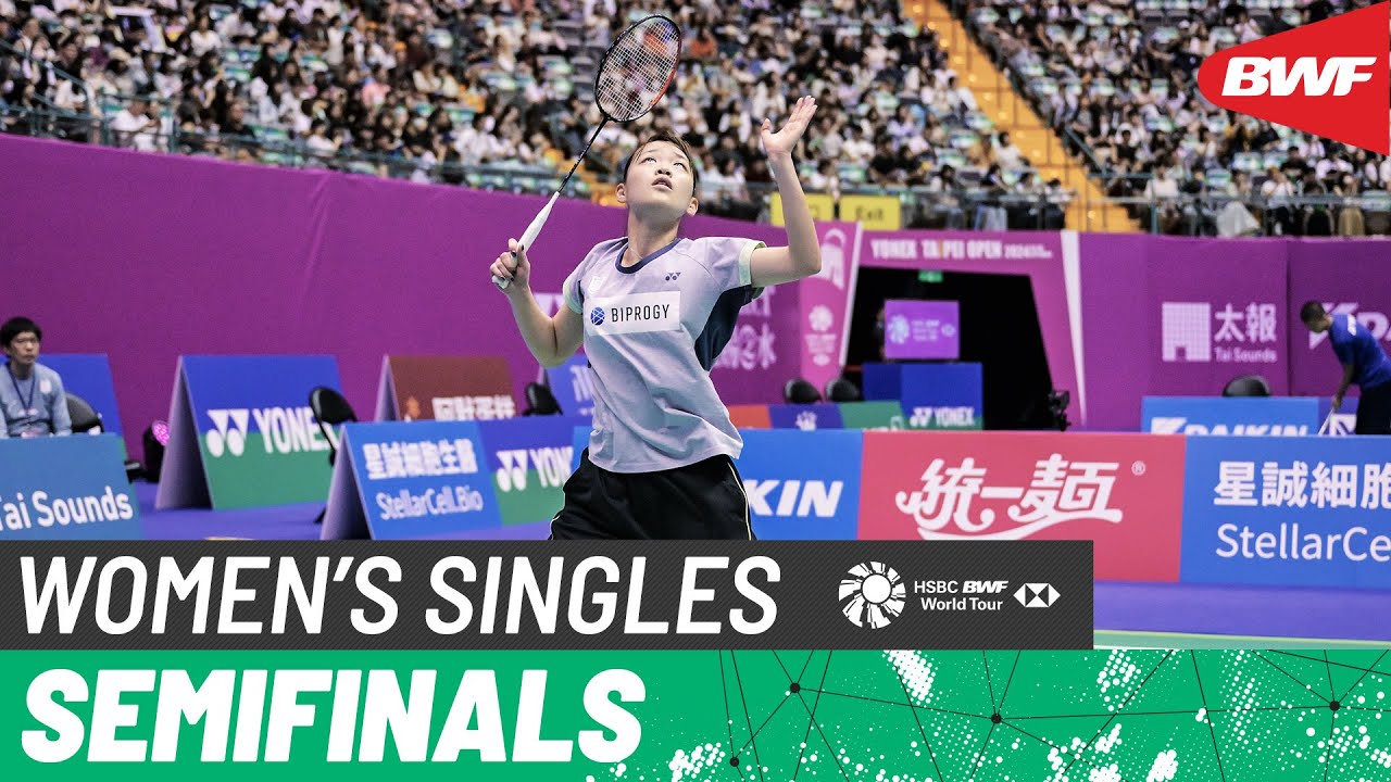 YONEX Taipei Open 2024 | Kaoru Sugiyama (JPN) vs. Sim Yu Jin (KOR) [8] | SF