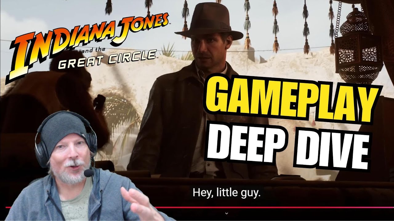 Gameplay Deep Dive with Indiana Jones and the Great Circle - Renfail Reacts