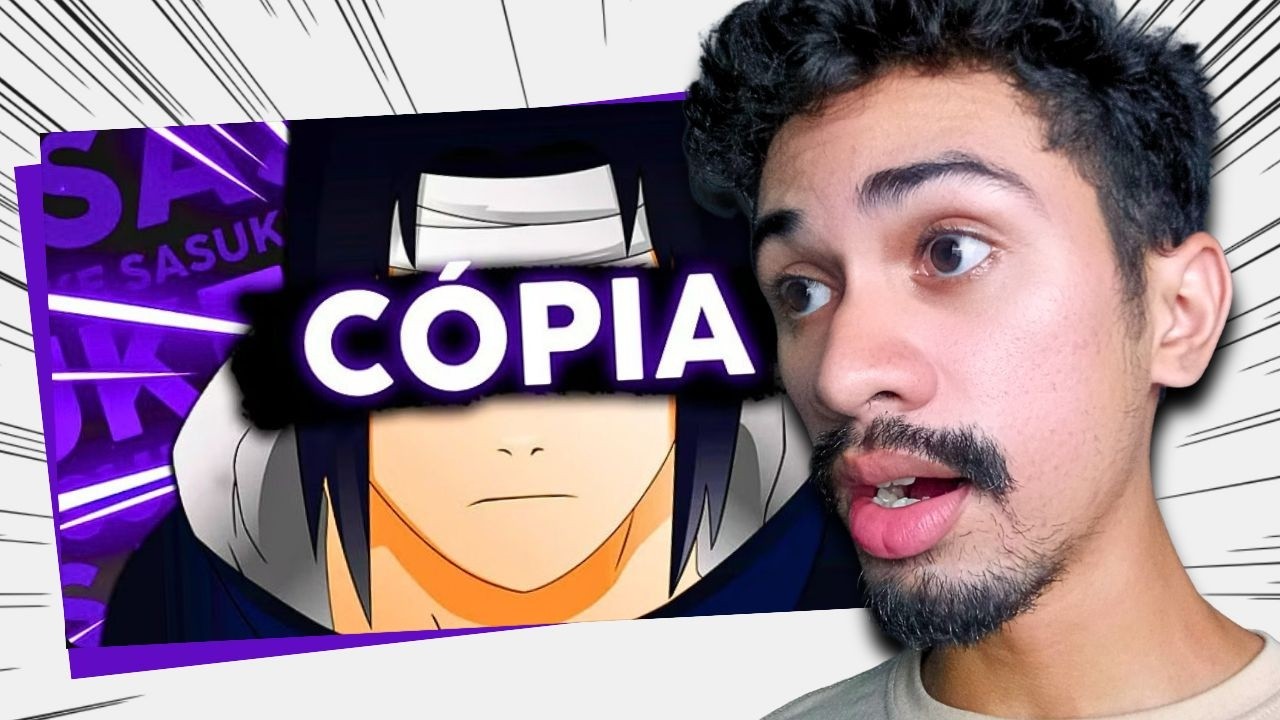Reagindo a POR QUE TODO ANIME TEM UM SASUKE? - Davi Reage