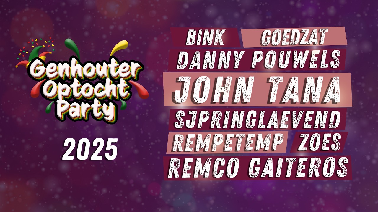 GENHOUTER OPTOCHT PARTY 2025 | AFTERMOVIE