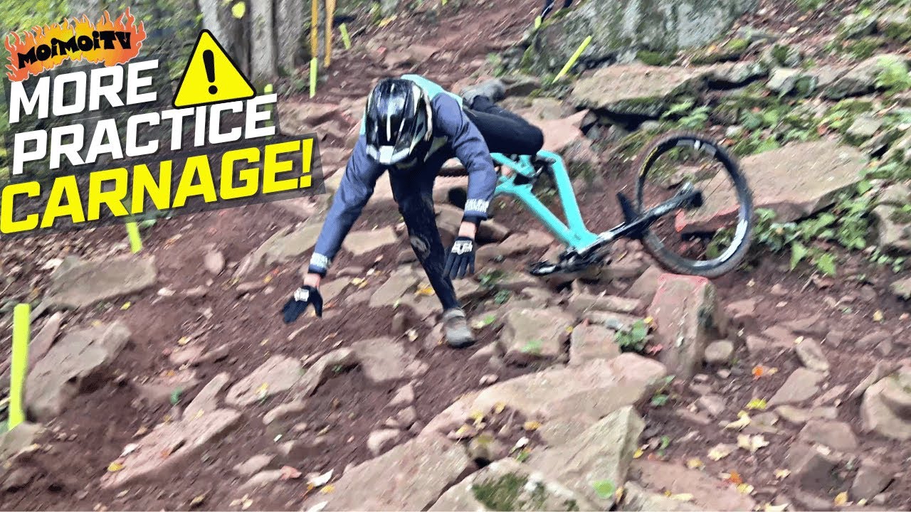 SNOWSHOE DOWNHILL WORLD CUP PRACTICE CARNAGE! | Jack Moir |