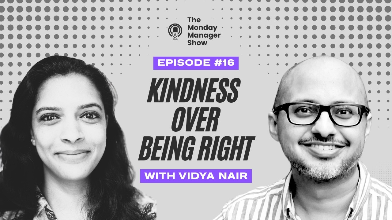 From tech founder to global people ops: Why kindness beats being right | Vidya Nair