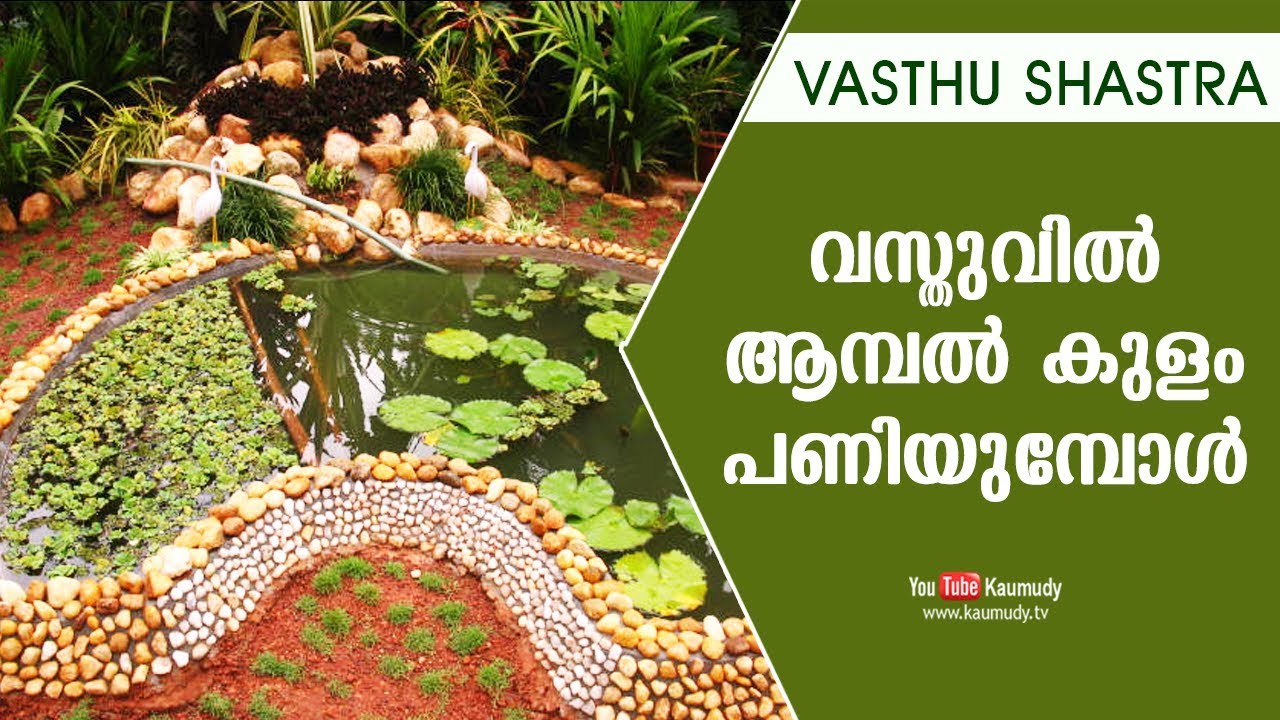 വസ്തുവില്‍ ആമ്പല്‍ കുളം പണിയുമ്പോള്‍ | Vasthu