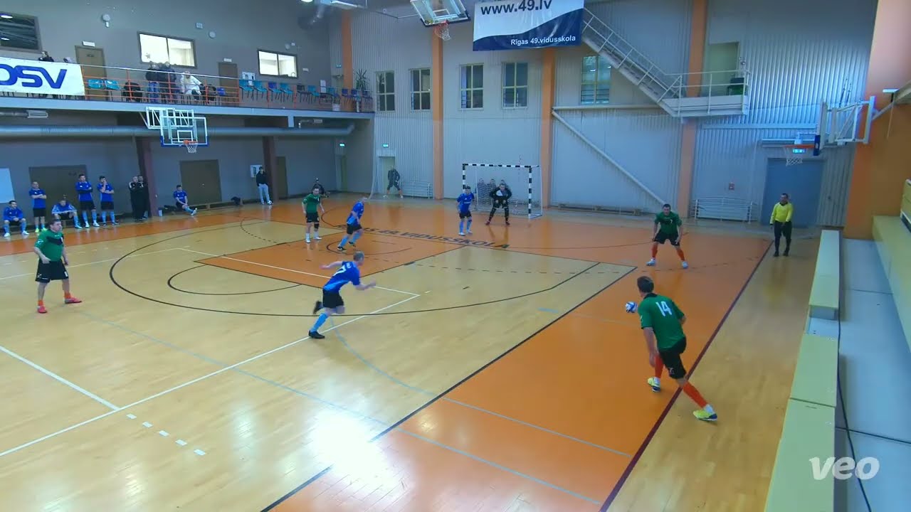 01.02.2026 Latvijas Veterānu Telpu futbola čempionāts, 4.posms (2/2)