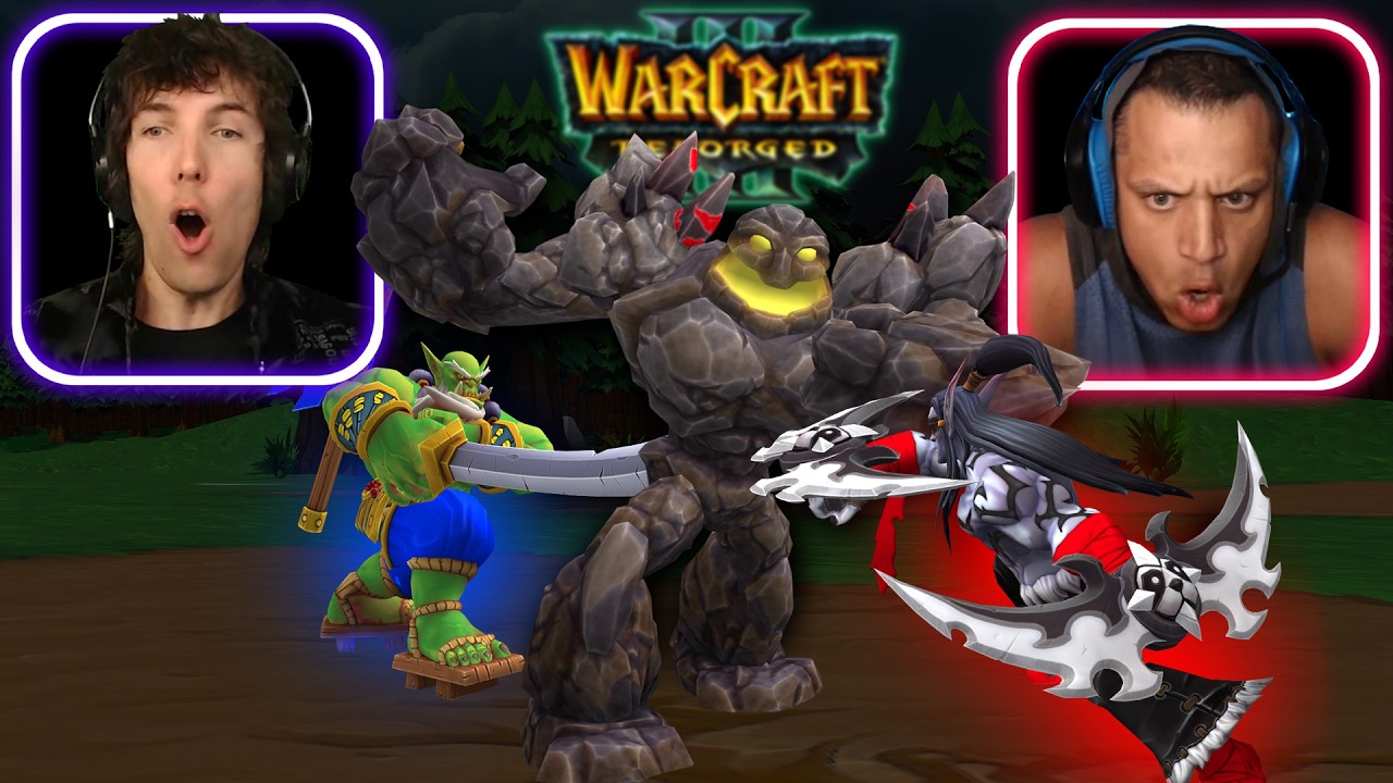 Tyler1 joins me as Round 2 of the Warcraft 3: Rebirth Invitational begins! - Definitive Edition