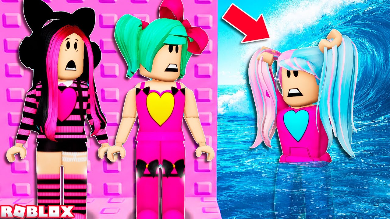 SOBREVIVEMOS DO TSUNAMI NA TORRE SLAP do ROBLOX!