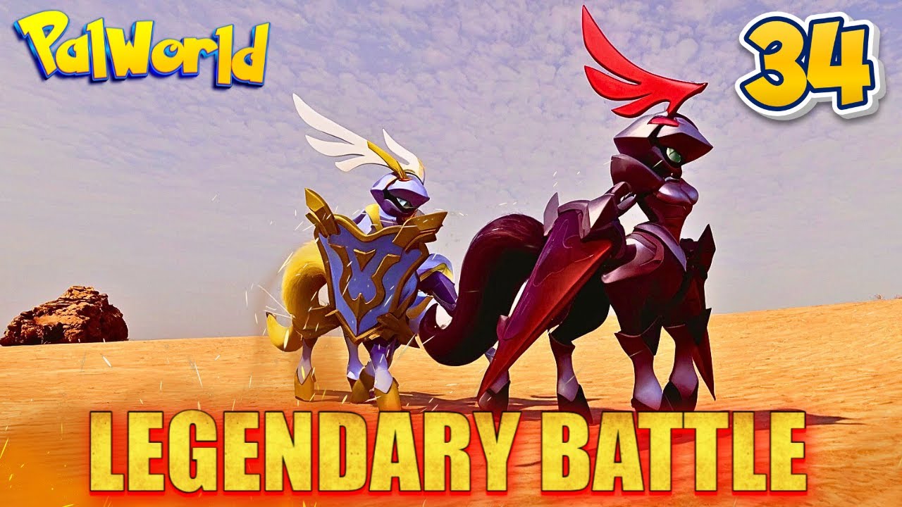 FIRST LEGENDARY BATTLE🔥| Palworld Gameplay In HINDI | Pokemon With Guns #34