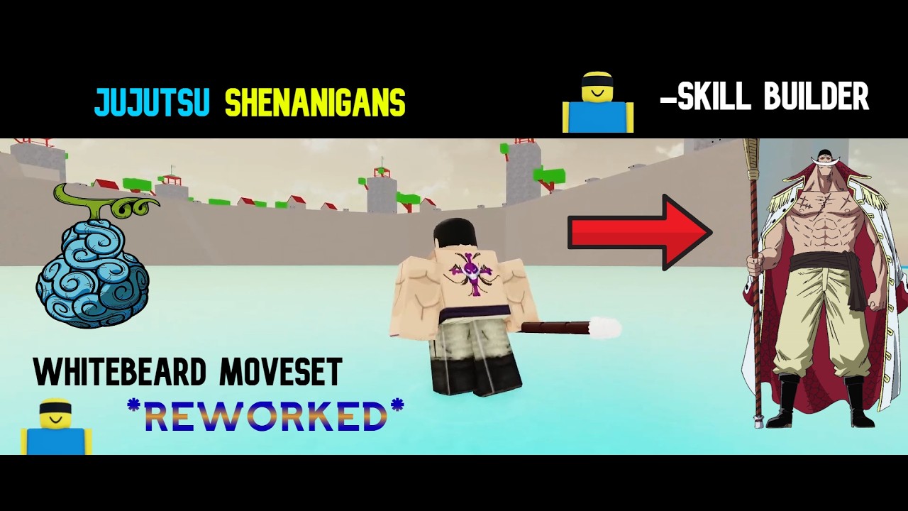 (jjs) WHITEBEARD moveset *REWORKED* [Jujutsu Shenanigans]