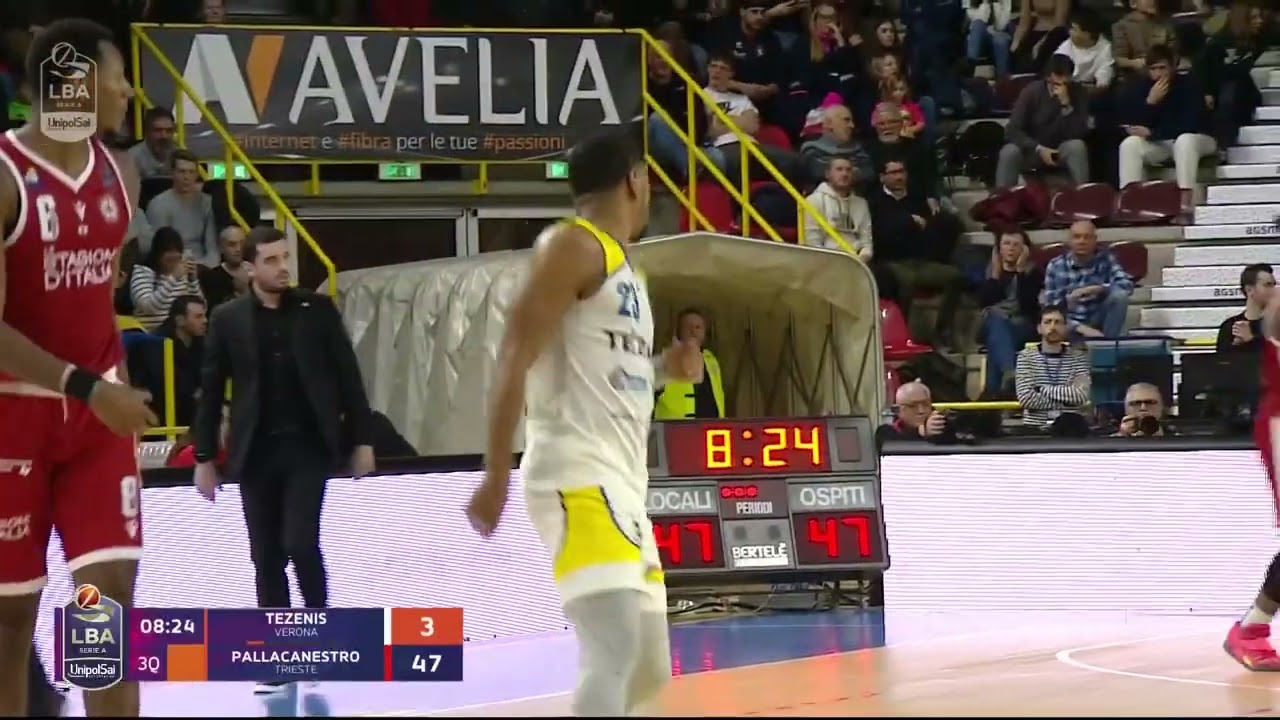 Tezenis Verona - Pallacanestro Trieste Highlights