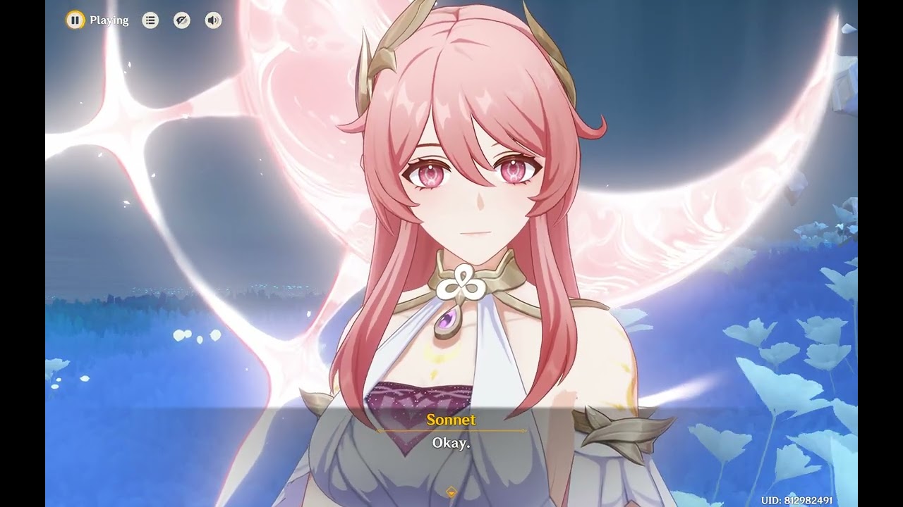 Columbina become the Trilunne Moon Goddess - Genshin Impact
