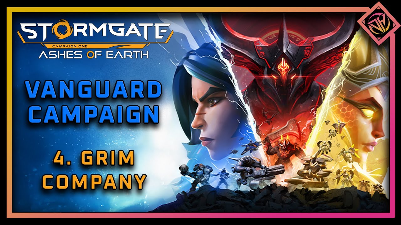 Grim Company | Stormgate: Ashes of Earth Campaign Walkthrough Part 4 (Brutal)