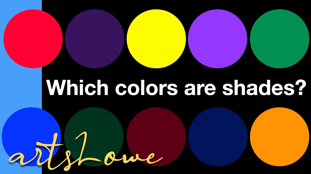 Shades | How to Mix Colors for Kids | Let's Learn About Art | artsLowe