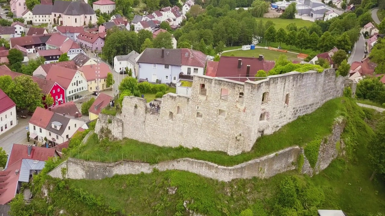 #OBENDROHNE #BURG #LAABER