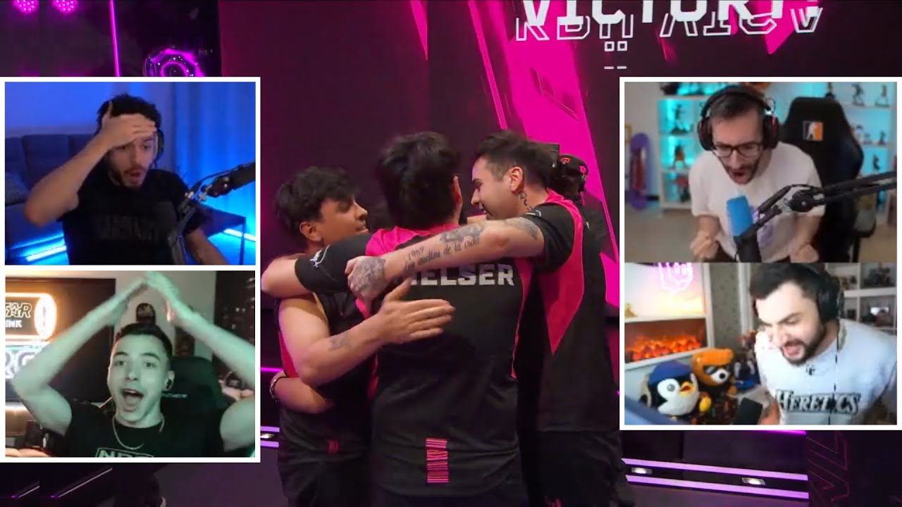 REACCIONES A KRU EN LA CLASIFICACIÓN DE CHAMPIONS VALORANT 2024