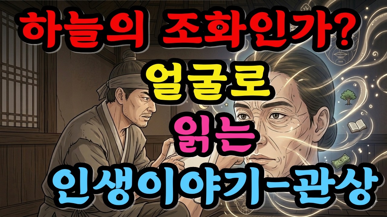 관상-하늘의 조화인가? 얼굴로 읽는 인생이야기 #관상 #민담 #인생이야기